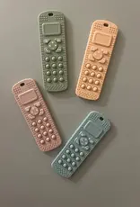 Three Hearts Modern Teething Remote Control Teether