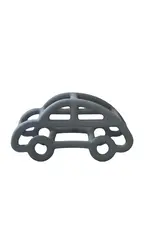 Three Hearts Modern Teething Silicone Car Teether