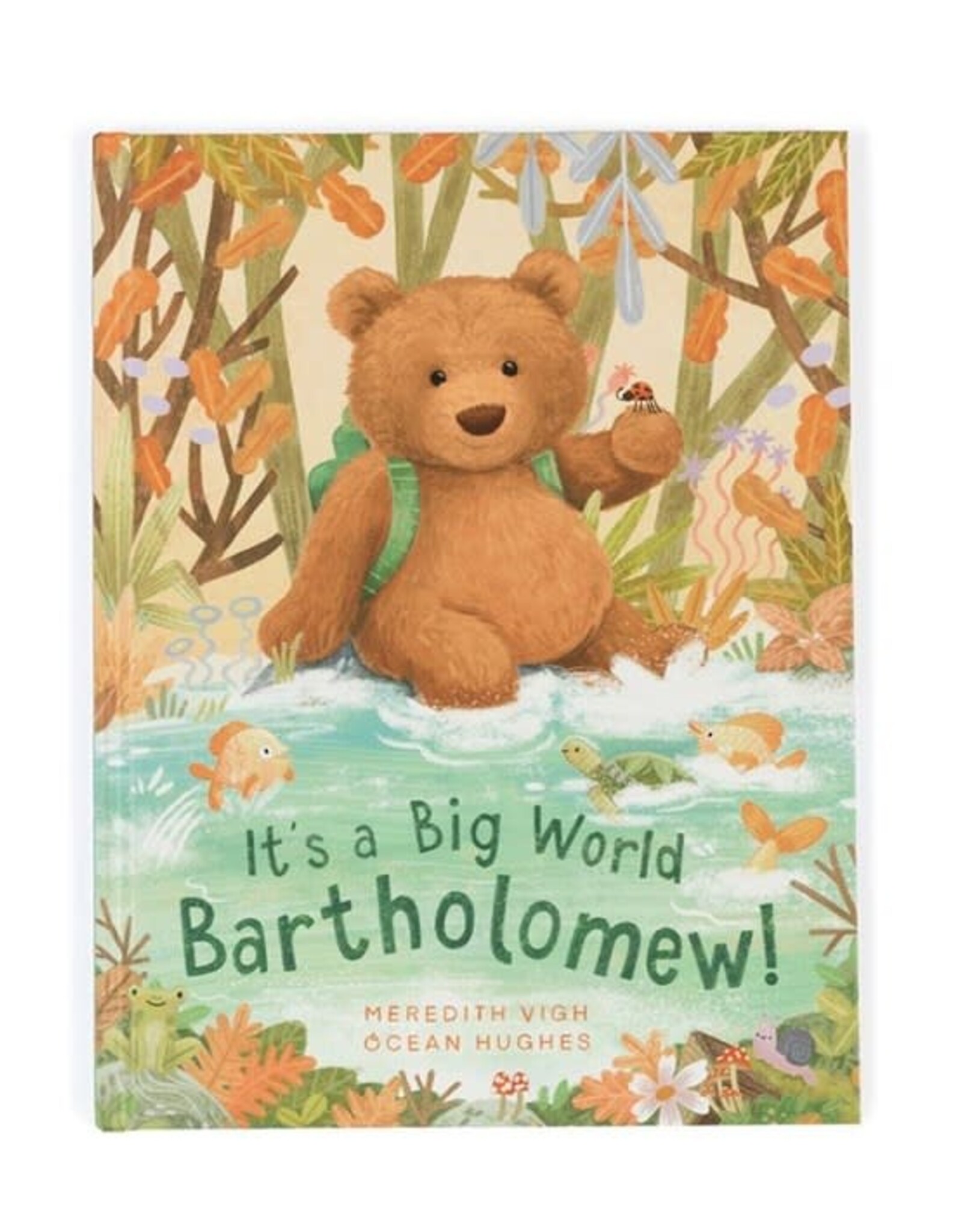 Jellycat It's a Big World, Bartholomew Bear board book