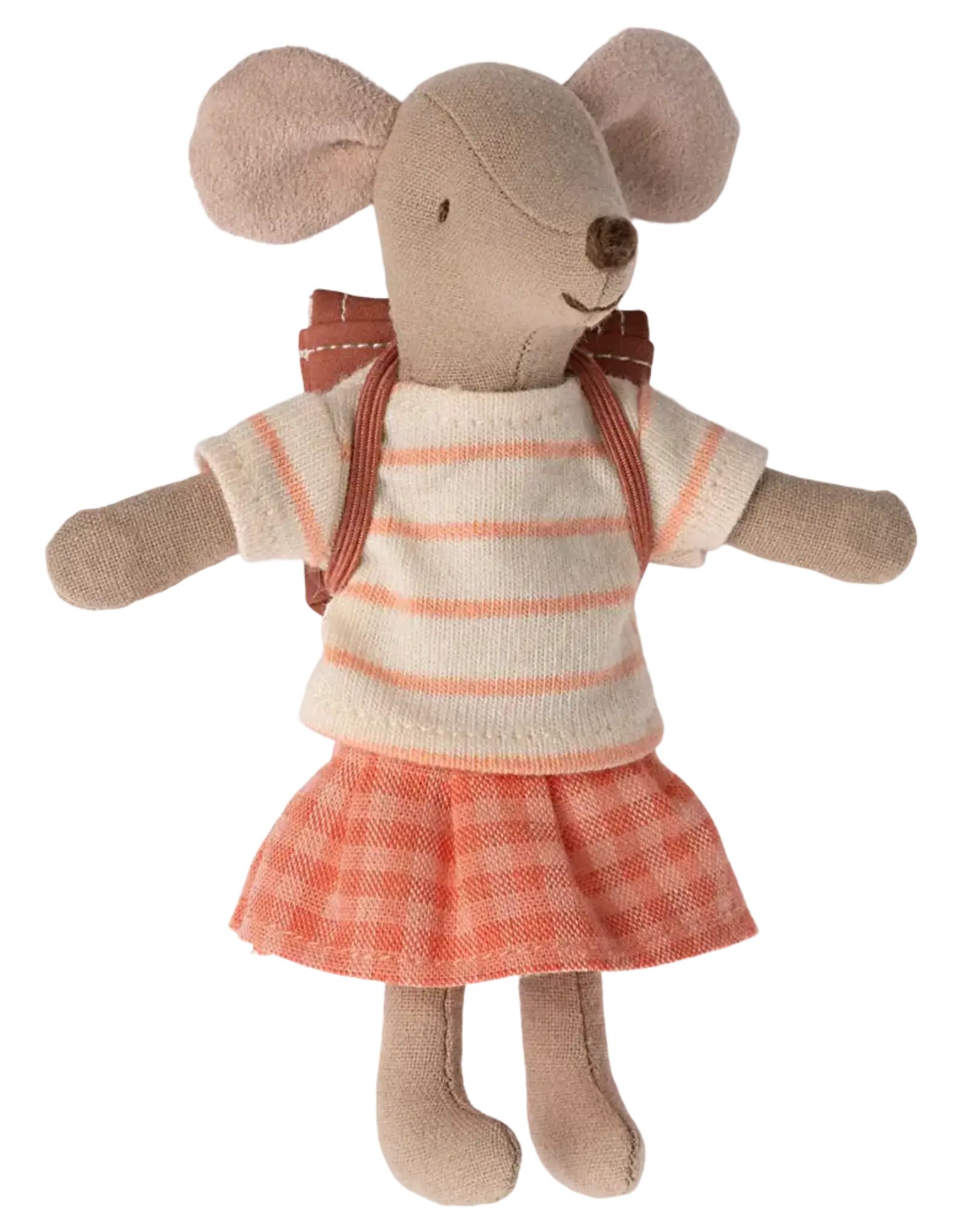 Maileg Tricycle Mouse, Coral, Big Sister