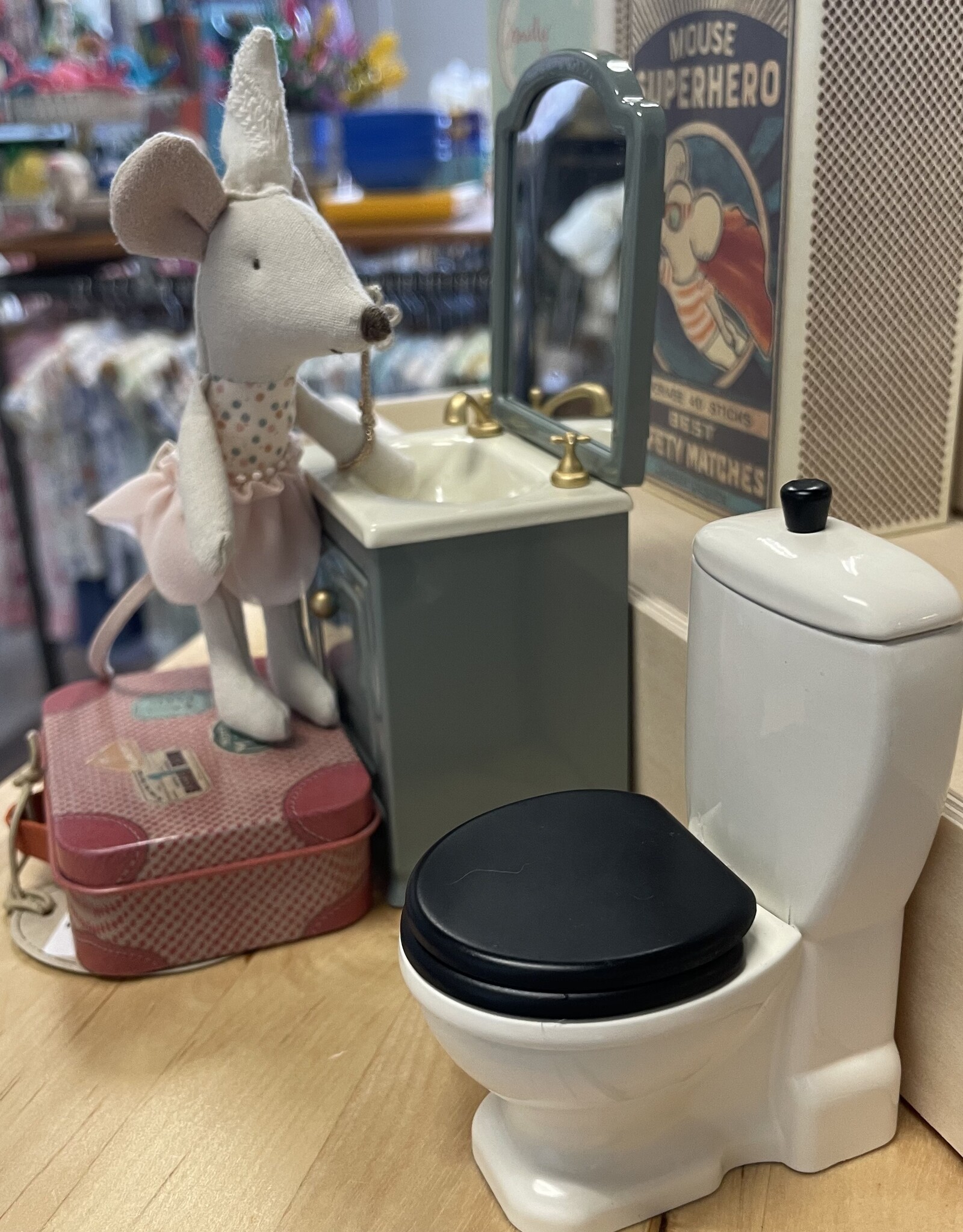Maileg Toilet, mouse