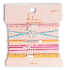 K'lani K'lani Hair Tie Bracelet Set, Embrace
