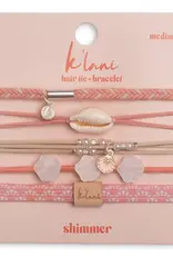 K'lani K'lani Hair Tie Bracelet, Shimmer