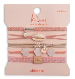 K'lani K'lani Hair Tie Bracelet, Shimmer