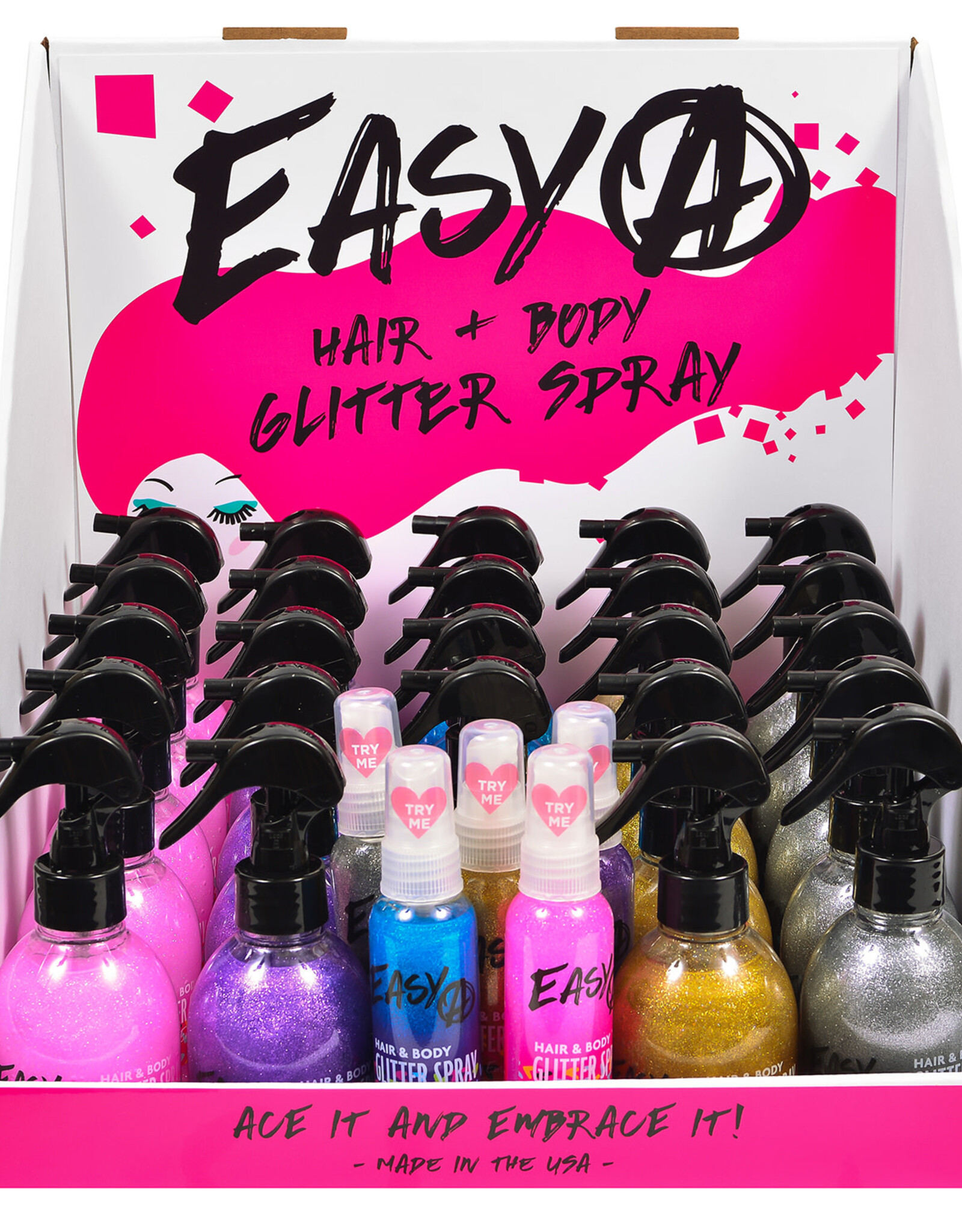 Klee Easy A Hair & Body Glitter