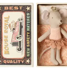 Maileg Princess Mouse in Matchbox