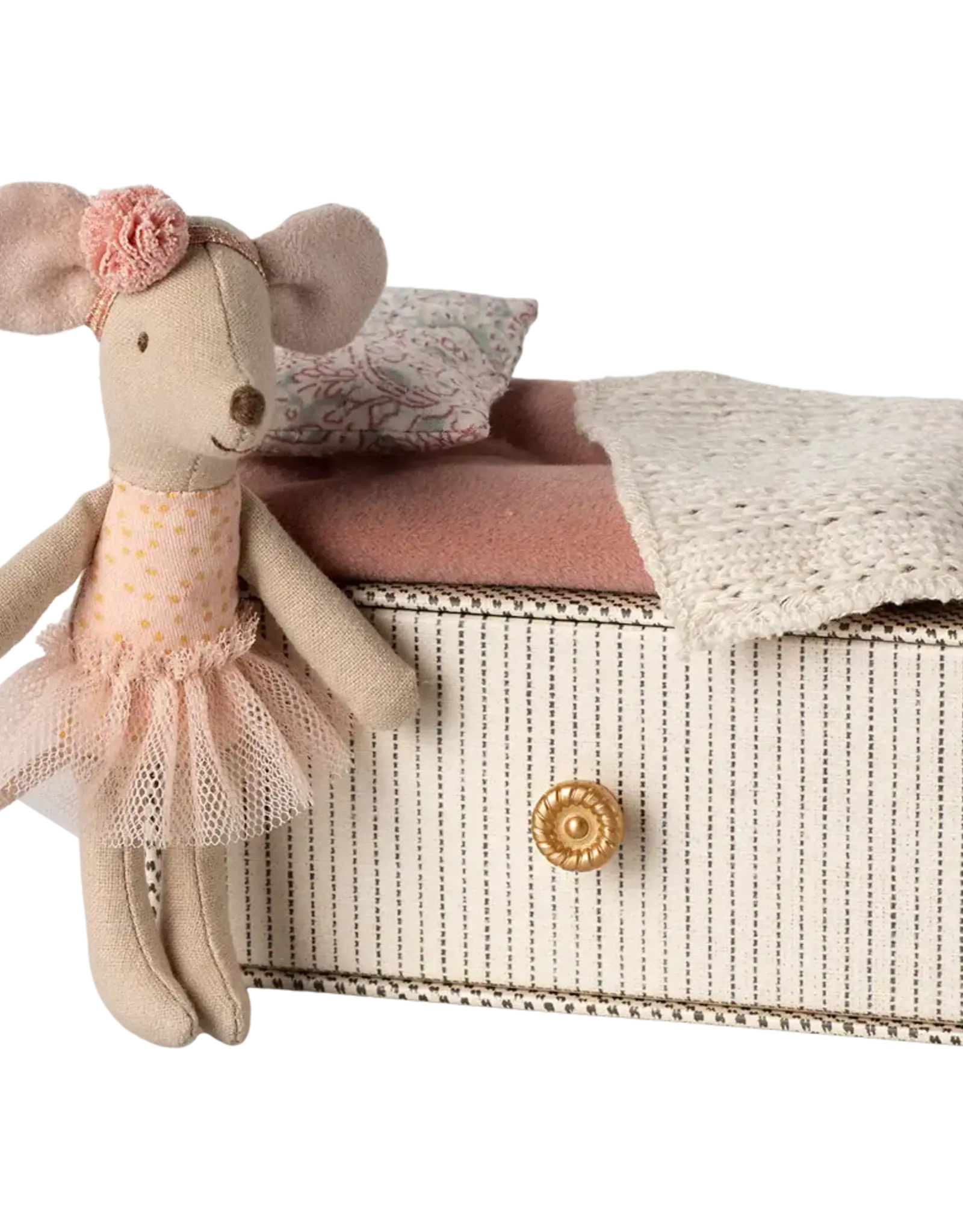 Maileg Dance Mouse in Daybed, Little Sister