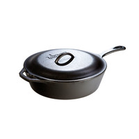 LODGE Deep Skillet with lid 12"/5 qt