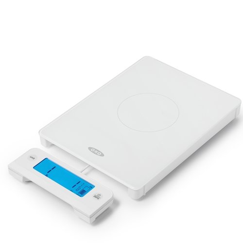OXO OXO Food Scale Digital Glass/White OXO OXO Food Scale Digital Glass/White