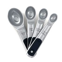 OXO Measuring Spoons Stainless Steel Magnetic Set of 4