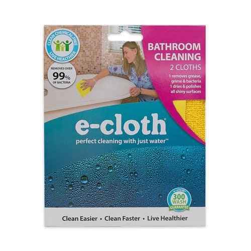 E-Cloth Inc. Bathroom Cleaning Set of 2 E-CLOTH E-Cloth Inc. Bathroom Cleaning Set of 2 E-CLOTH