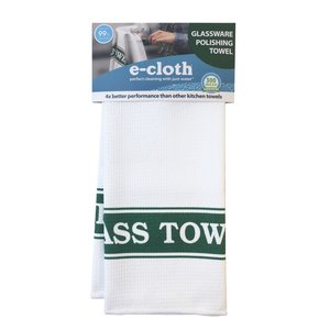 E-Cloth Inc. E-TOWEL GLASS TOWEL- GREEN