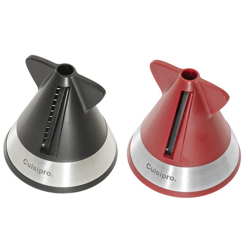 Cuisipro CUISIPRO Spiral Cutter Set of 2 Red & Black