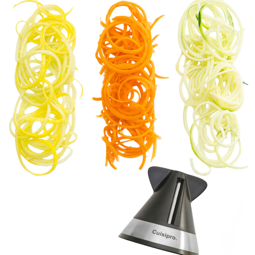 Cuisipro CUISIPRO Spiralizer Set of 2 Red & Black