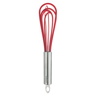 CUISIPRO Paddle Egg Whisk Red Silicone