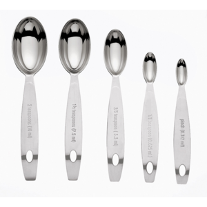 Cuisipro CUISIPRO Stainless Steel Measuring Spoons set/5 - ODD-SIZE