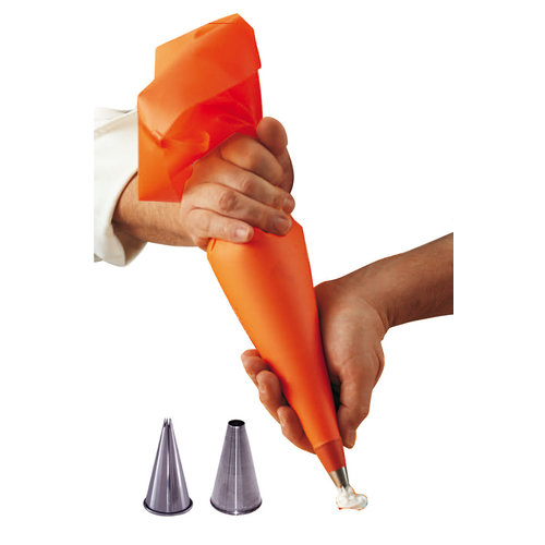 DeBuyer DEBUYER Pastry Bag Set with Two Nozzles