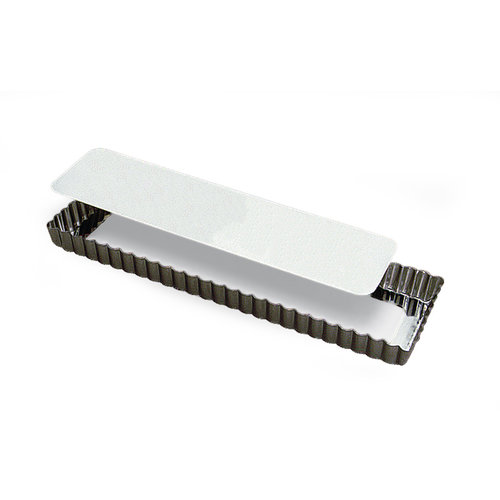 Gobel GOBEL Tart Mold Fluted Rectangular 14 Inch