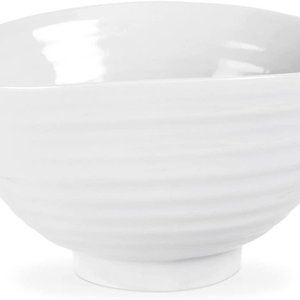 Sophie Conran SOPHIE Small Footed Bowl 4.5x2.5 ins White