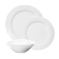 Sophie Set 12pcs Original Rimmed White