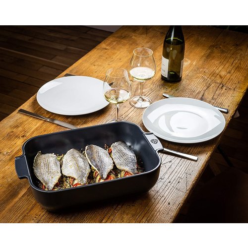 Peugeot APPOLIA Small Rectangular Baking Dish Blue