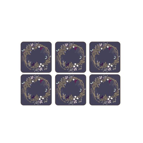 Pimpernel COASTERS GARLAND/ SET OF 6 Pimpernel COASTERS GARLAND/ SET OF 6