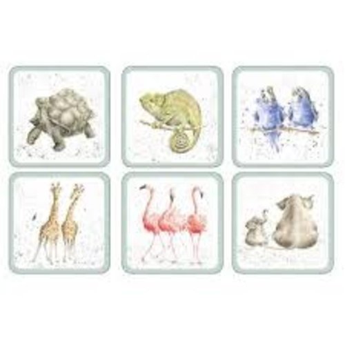 Pimpernel Coasters Zoological/ Set of 6 Pimpernel Coasters Zoological/ Set of 6