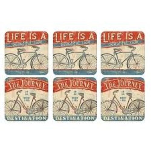 Pimpernel Coasters Beautiful Ride Set of 6 Pimpernel Coasters Beautiful Ride Set of 6