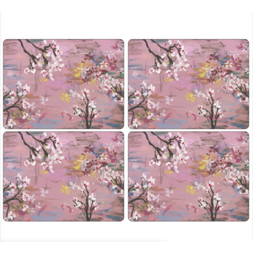 Pimpernel Placemats Emerging Spring Set of 4 Pimpernel Placemats Emerging Spring Set of 4