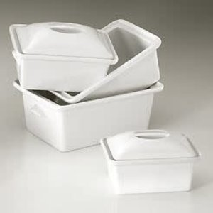 Pillivuyt Classic Rectangular Casserole / Terrine 650mL