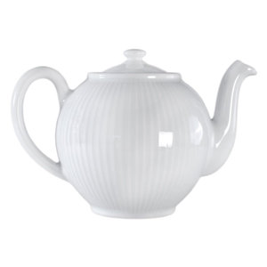 Pillivuyt Pillivuyt Plisse Teapot Large 1.5 Qt