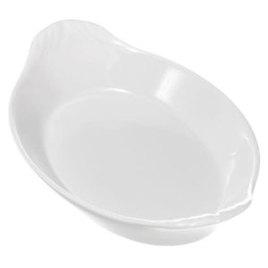 Pillivuyt Classic Oval Earred Dish 8.5 x 5 Inches