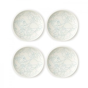 Royal Doulton ELLEN DEGENERES Polar Blue Plate 6” set/4