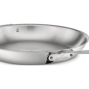 All Clad Fry Pan 12” Stainless Steel D3