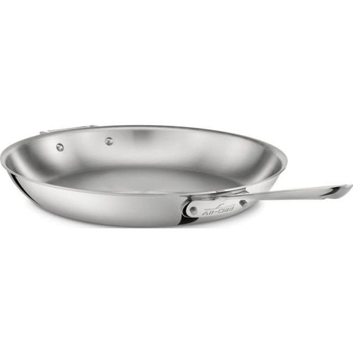 All Clad Fry Pan 12” Stainless Steel D3