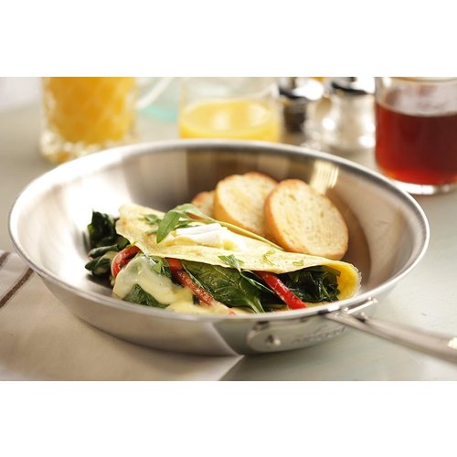 All Clad Fry Pan 12” Stainless Steel D3