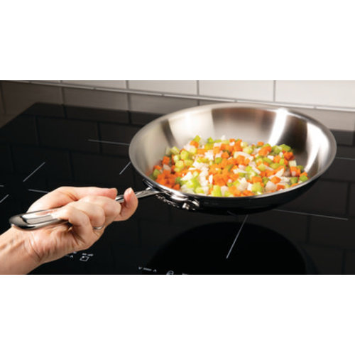 All Clad Fry Pan 10” Stainless Steel D3