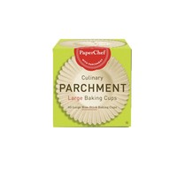 PAPERCHEF Culinary Parchment 60 Large Baking Cups