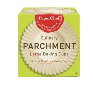 PaperChef PAPERCHEF Culinary Parchment 60 Large Baking Cups