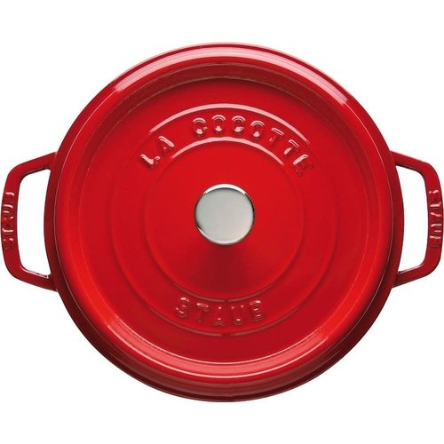 Staub Dutch Oven Round 9 qt STAUB Cherry