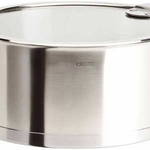 CRISTEL Extras collection, 6 x 11 Asparagus Pot, 18-10 stainless Ste