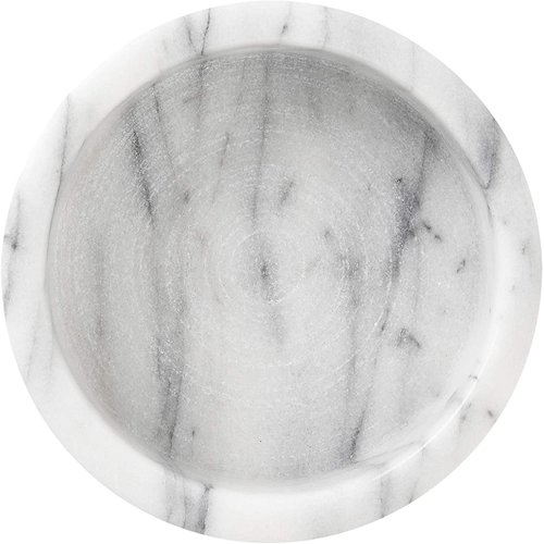 Fox Run White Marble Wine Bottle Coaster