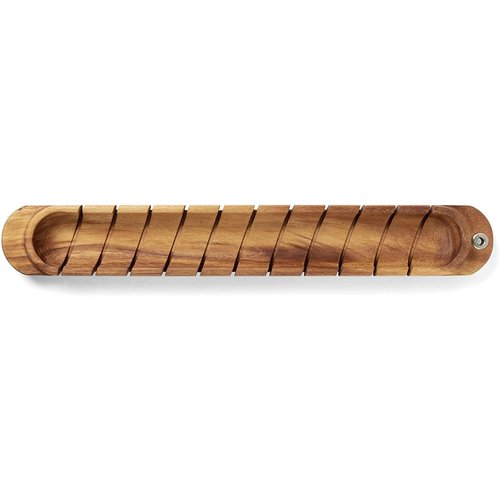 Ironwood Gourmet Baguette Miter Bread Server Acacia Wood