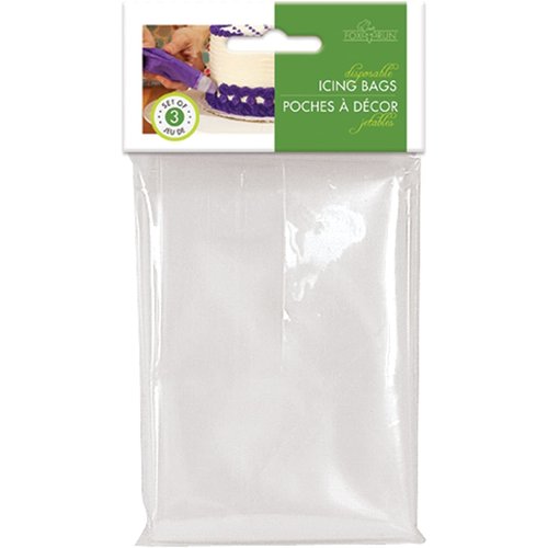 Fox Run Icing Bags Disposable Pack of 3