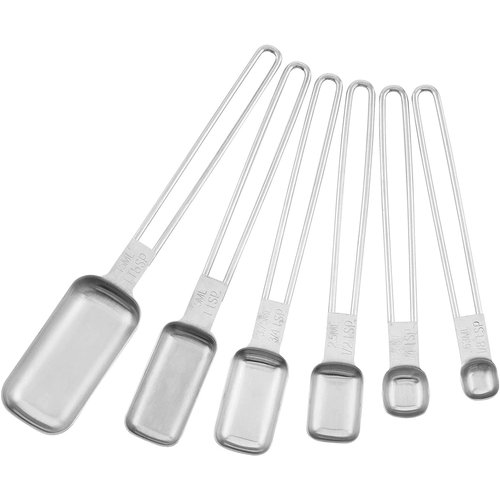 Fox Run Measuring Spoons Stainless Steel Set of 6