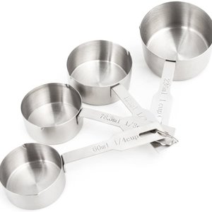 Fox Run Measuring cups Stainless Steel Set of 4