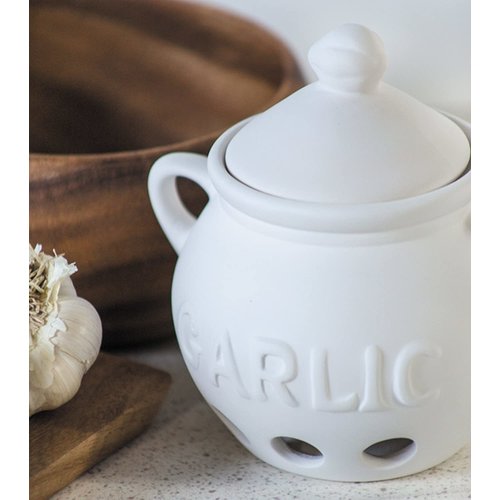 Fox Run Garlic Keeper White