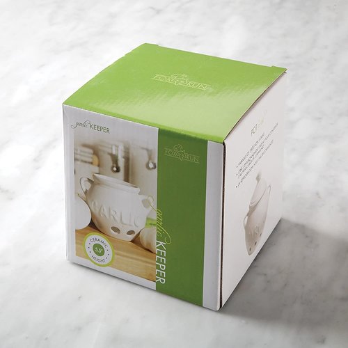 Fox Run Garlic Keeper White