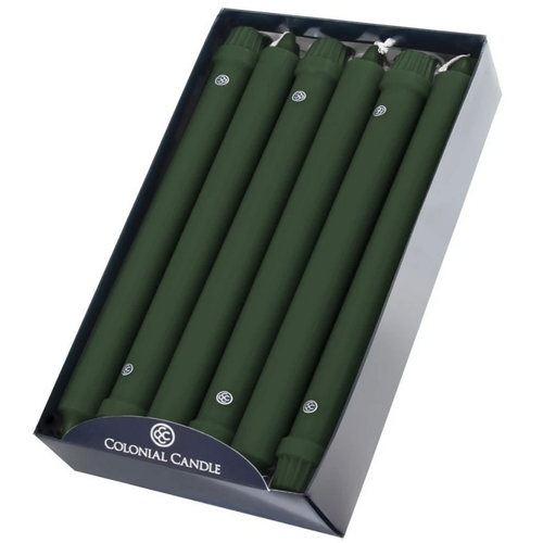 Colonial Candle COLONIAL Taper Candle 10” Evergreen Colonial Candle COLONIAL Taper Candle 10” Evergreen