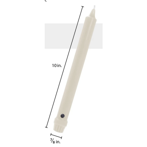 Colonial Candle Colonial Taper Candle 10 Inch Colonial Green